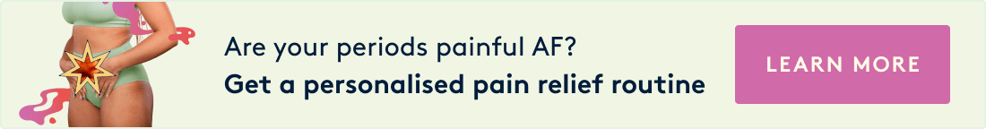 Daye Period Pain Clinic Banner